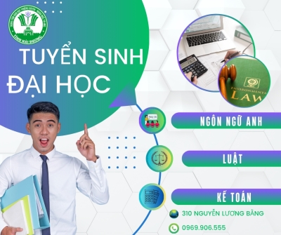THÔNG BÁO TUYỂN SINH ĐẠI HỌC HỆ TỪ XA 